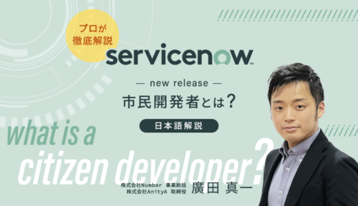ServiceNow【Rome】What is a citizen developer?ローコードソリューションと業務効率化